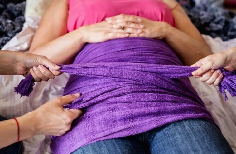 soin-rituel rebozo à 4 mains